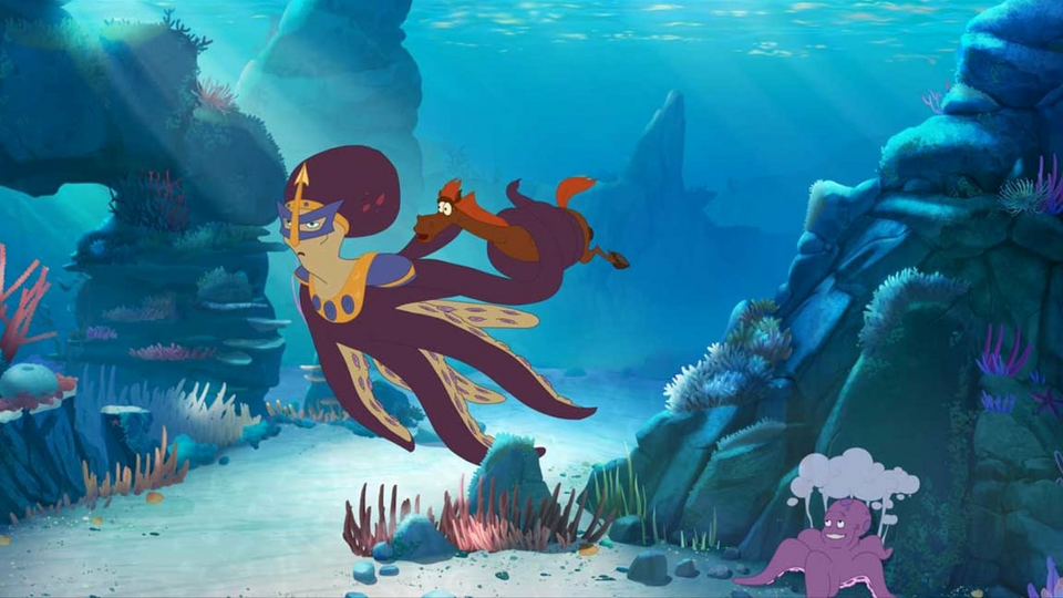 Кадр из фильма Три богатыря и Морской царь