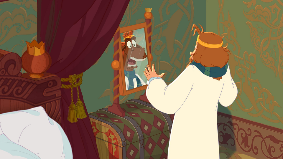 Кадр из фильма Три богатыря и Конь на троне