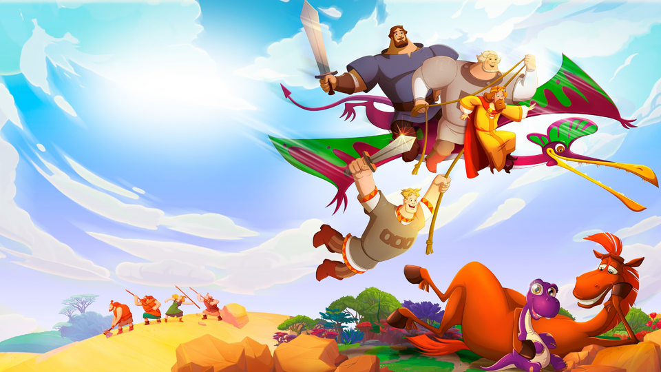 Кадр из фильма Три богатыря и Пуп Земли