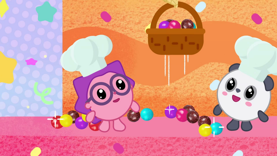 Кадр из фильма Малышарики. День рождения