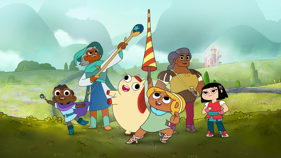 Храбрая Пинекон и Пони